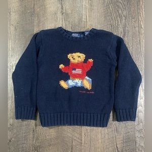 POLO RALPH LAUREN Boys Vintage Bear Sweater
